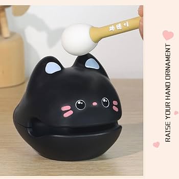 猫の顔デザイン 木魚 Amazon｜CYANBIRD 木魚 かわいい小さな動物たちは、小さな木製の